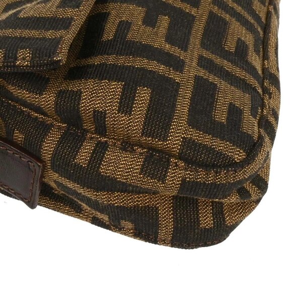 Fendi Brown Zucca Baguette Handbag - Picture 6 of 10